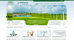 Desktop Screenshot of fidesenerji.com